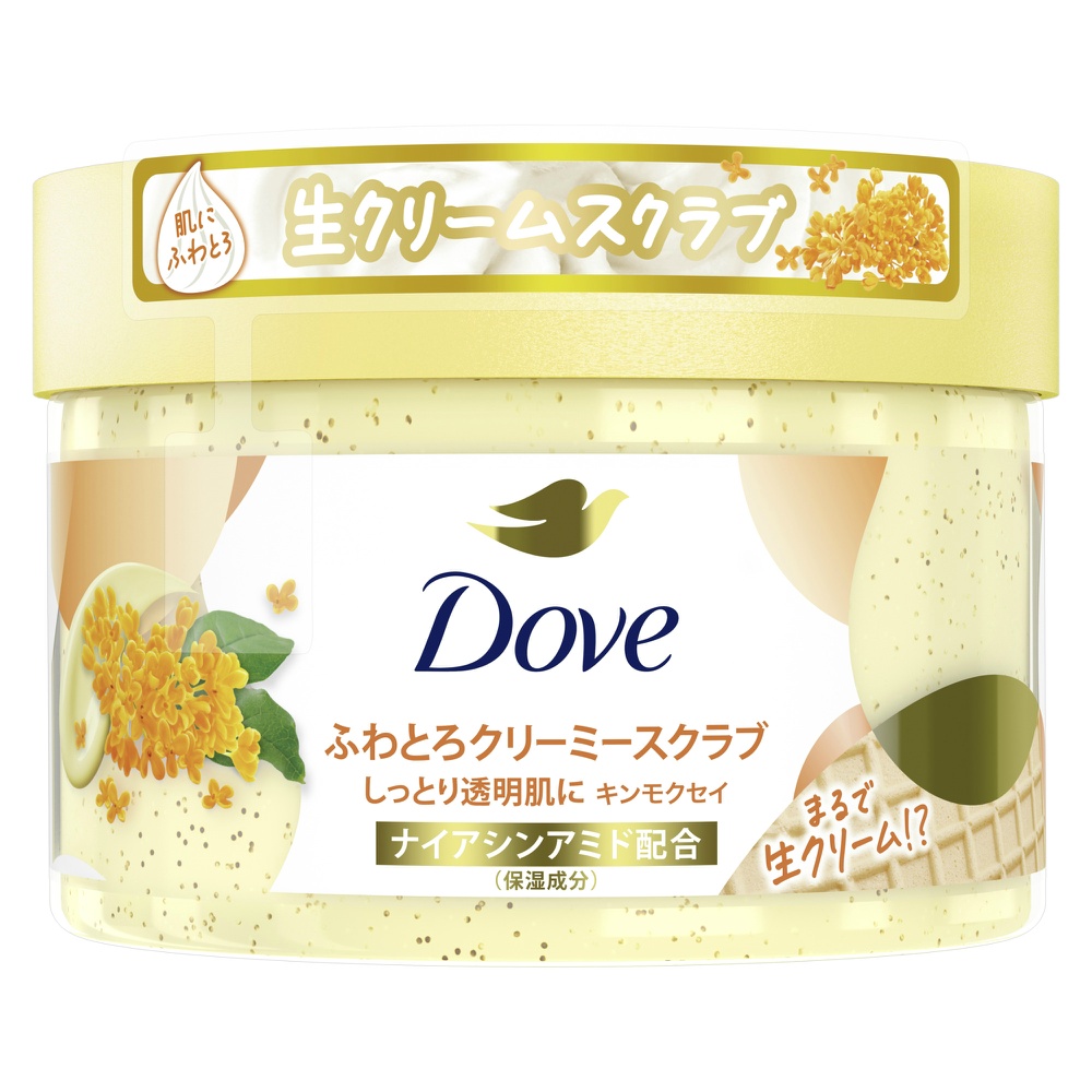 Dove Fluffy Creamy Scrub Osmanthus 1/24 – Sumotori.Trade