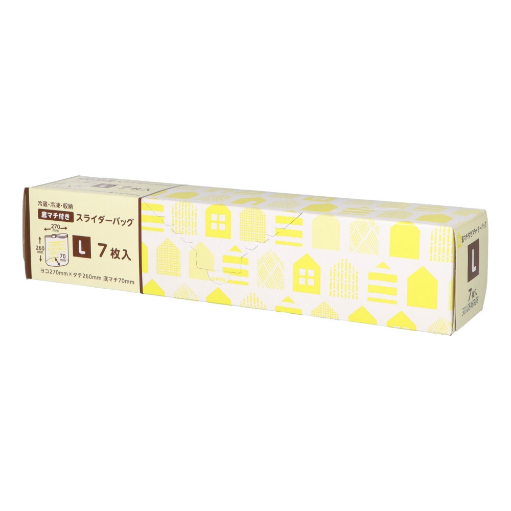 Bottom gusseted slider bag L SLG03 1/24 – Sumotori.Trade