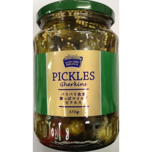 Seijo Ishii Gherkins Pickles 370g 1/12 – Sumotori.Trade