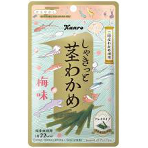 Kanro Shakitkuki Wakame Plum Flavor 22g 1/72 – Sumotori.Trade