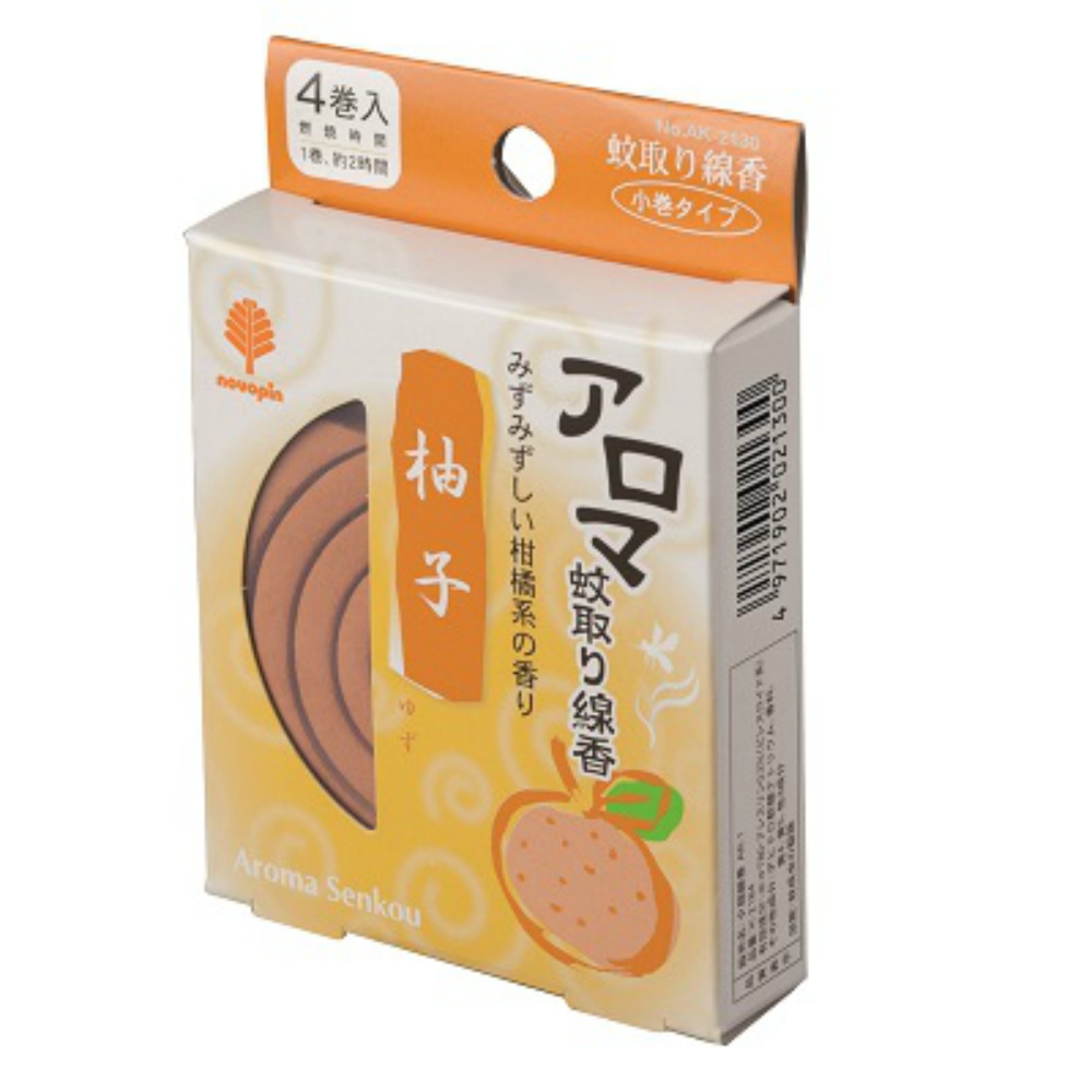 Aroma mosquito coils, Yuzu, 4 rolls 1/300 – Sumotori.Trade