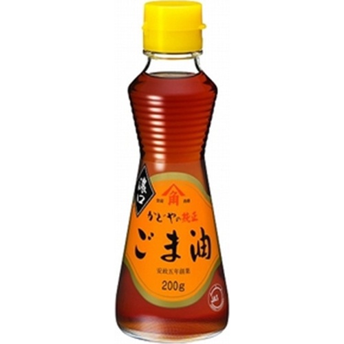 Kadoya Pure Sesame Oil Dark 200g 1/20 – Sumotori.Trade