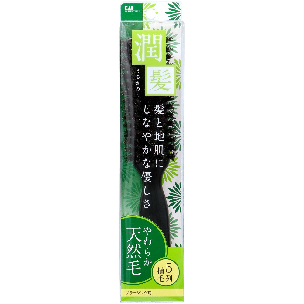 KQ1537 KQ Natural Hair Brush (Jyun Hair) L 1/60 – Sumotori.Trade