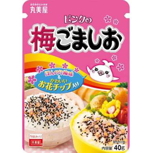 Marumiya Pink Plum Sesame Salt 40g 1/120 – Sumotori.Trade