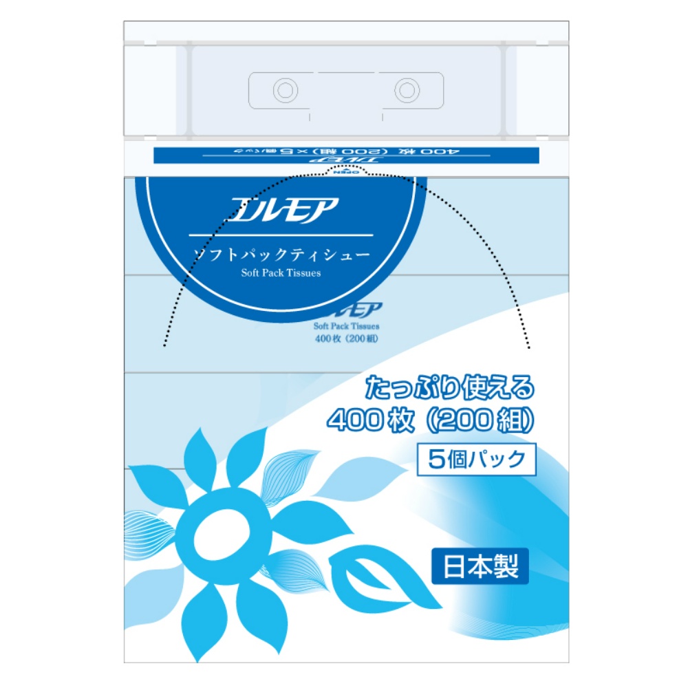 Elmore Soft Pack Tissues (5 pieces) 1/18 – Sumotori.Trade