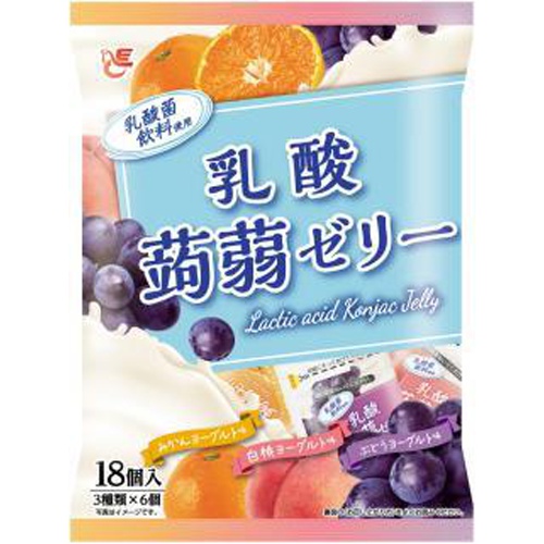 Ace lactic acid konjac jelly 18 pieces 1/16 – Sumotori.Trade