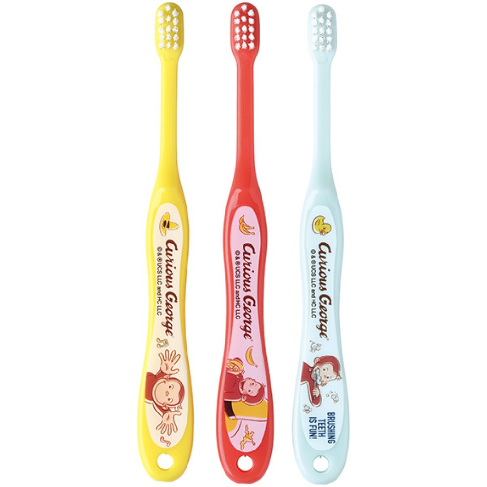 Curious George 23 Toothbrush Set of 3 1/240 – Sumotori.Trade