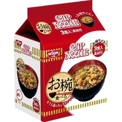 Nissin Cup Noodles in a Bowl, 3-pack 1/18 – Sumotori.Trade