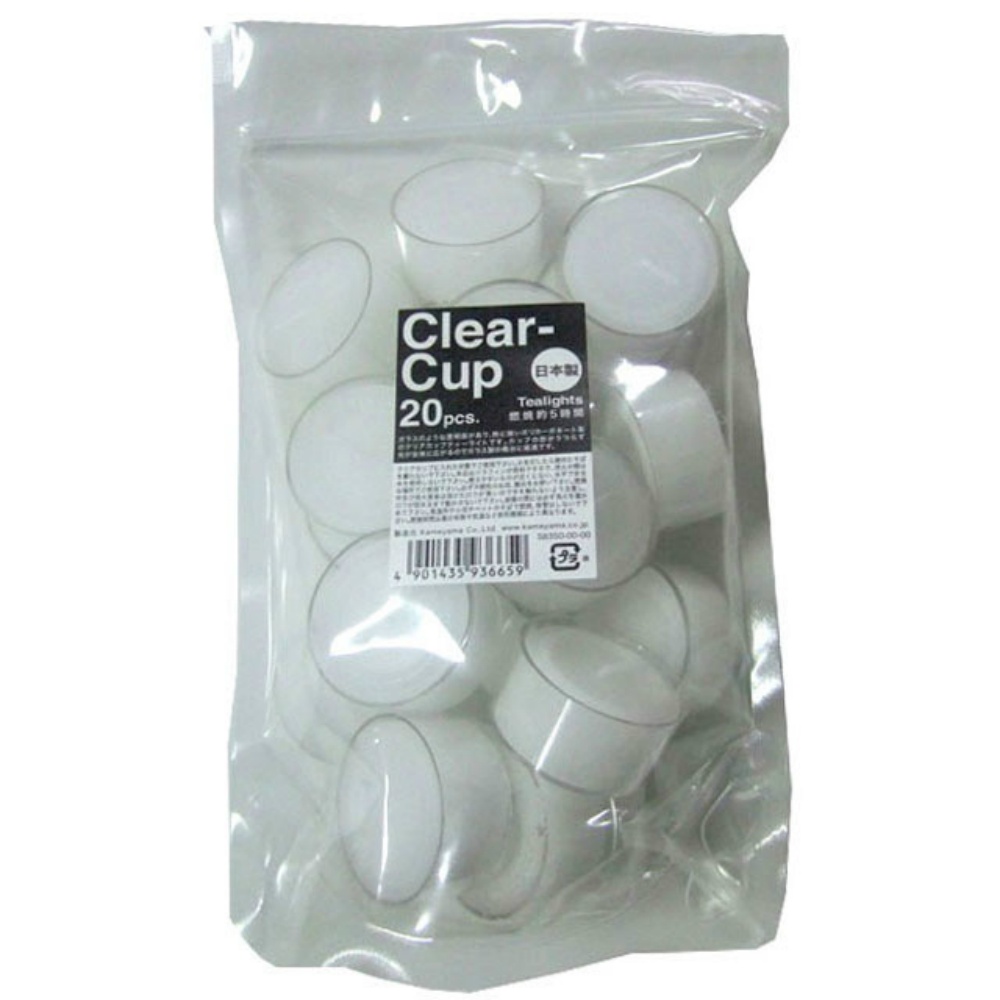 20 Clear Cup Tealights 1/12 – Sumotori.Trade