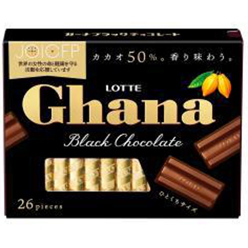 Lotte Ghana Black Excellent 119g 1/48 – Sumotori.Trade