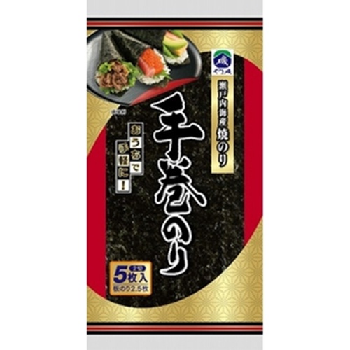 Yamaiso hand-rolled seaweed 5 sheets 1/60 – Sumotori.Trade