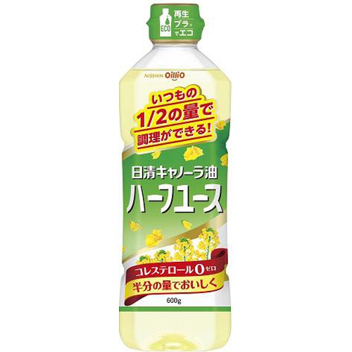 Nissin Canola Oil Half Use 600g 1/20 – Sumotori.Trade