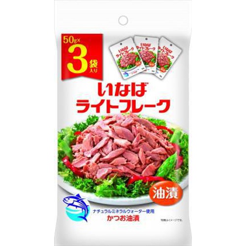 Inaba Light Flakes 50g x 3 bags 1/20 – Sumotori.Trade