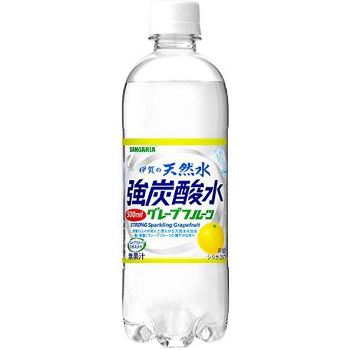 Sangaria Iga Strong Carbonated Water GF P500ml 1/24 – Sumotori.Trade