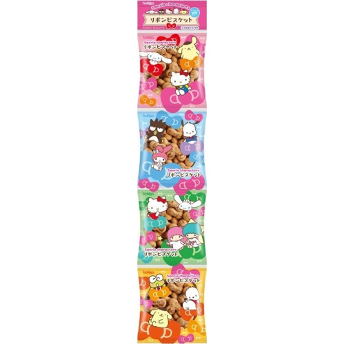 Hokuriku Sanrio Ribbon Biscuits 4 packs 80g 1/16 – Sumotori.Trade