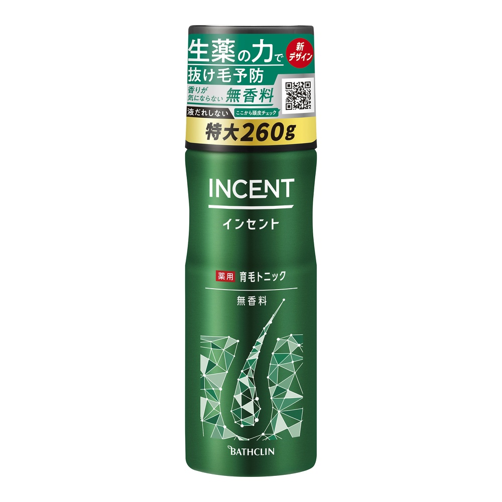 Incent Medicated Hair Growth Tonic, Fragrance-Free, 260g 1/12 – Sumotori.Trade