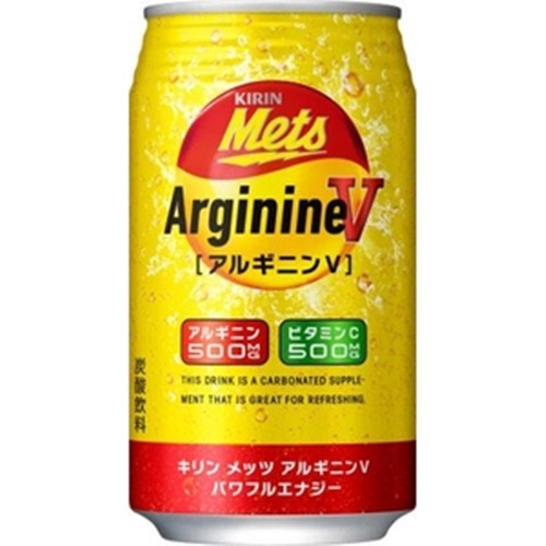 Mets Arginine V Powerful Energy Can 350ml 1/24 – Sumotori.Trade