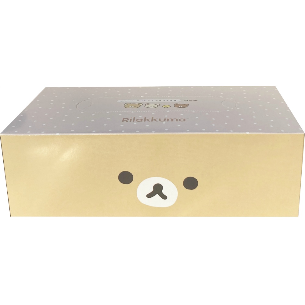 Rilakkuma Cute Box Tissues 150 packs 1/20 – Sumotori.Trade