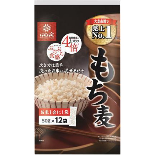 Hakubaku Mochi Barley Rice 50g x 12 1/6 – Sumotori.Trade