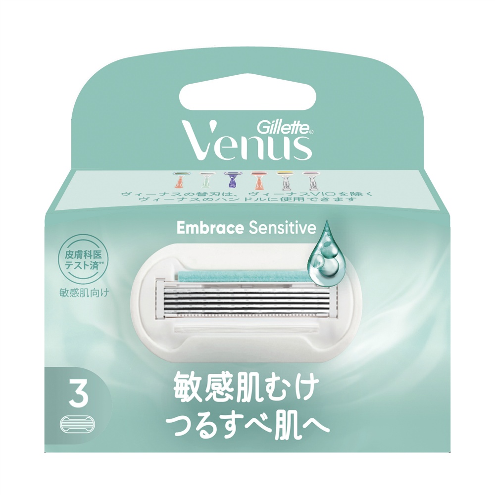 Venus Sensitive Skin Replacement Blade 3B 1/40 – Sumotori.Trade