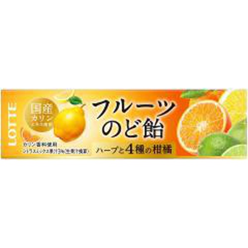 Lotte Fruit Throat Lozenges, 11 pieces 1/120 – Sumotori.Trade