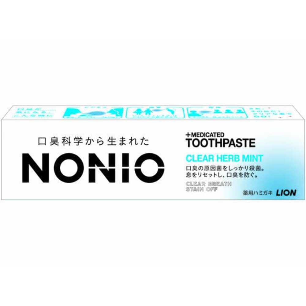 NONIO Toothpaste Clear Herb Mint 30g 1/200 – Sumotori.Trade