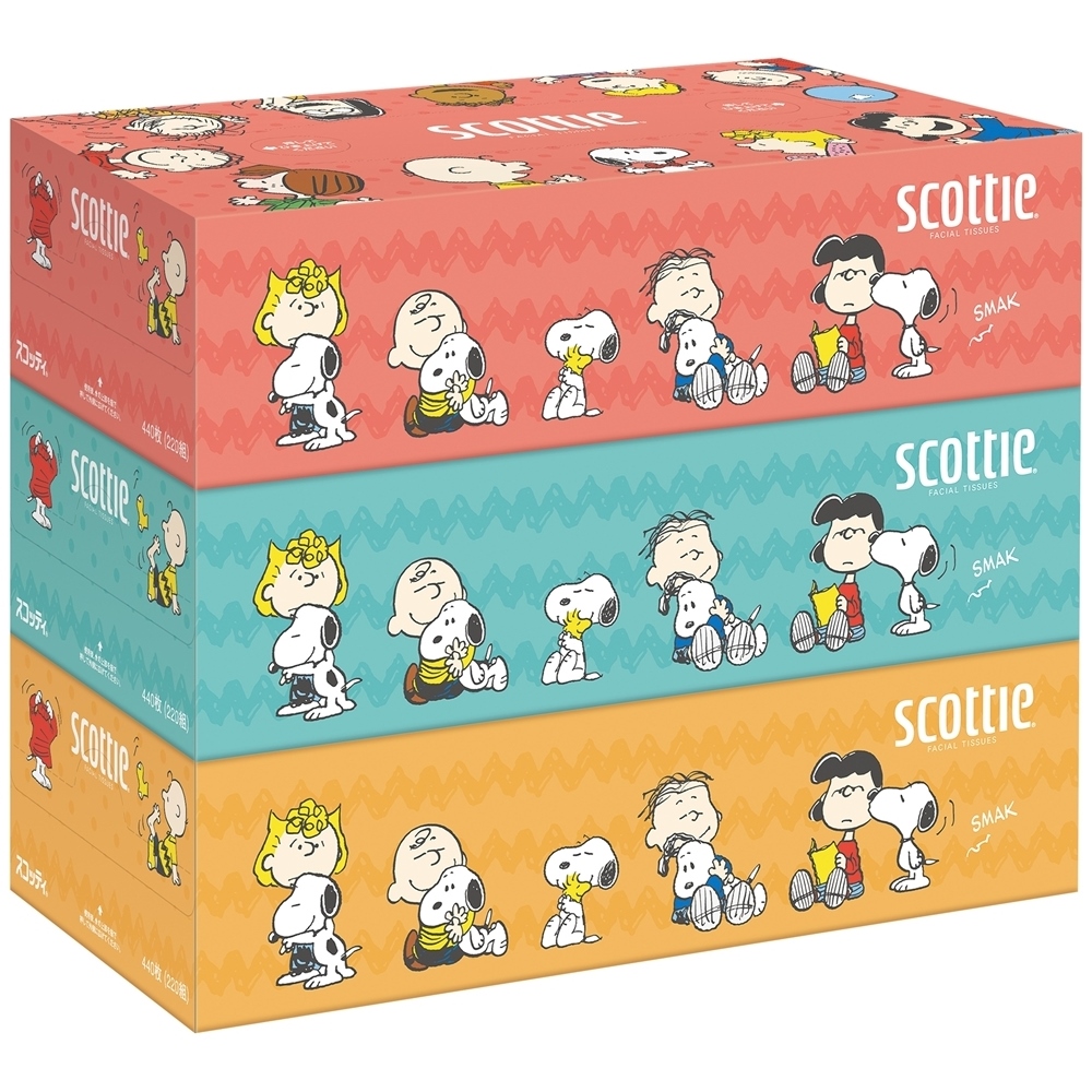 SCT Snoopy Tissues, 220 count, 3-pack 1/18 – Sumotori.Trade
