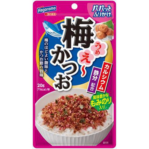 Hagoromo Plum and Bonito Furikake 20g 1/60 – Sumotori.Trade