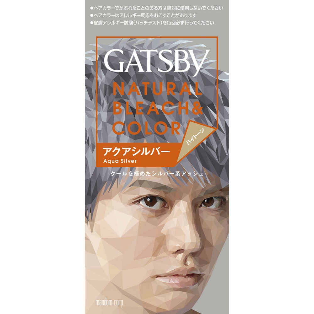 Gatsby Natural Bleach Color Aqua Silver 1/36 – Sumotori.Trade
