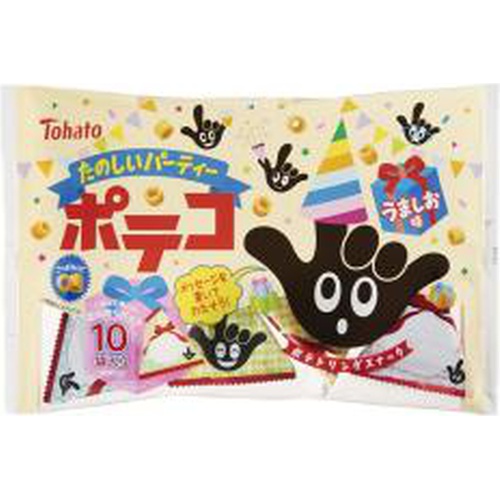 Tohato Fun Party Poteco Umashio 10 Bags 1/30 – Sumotori.Trade