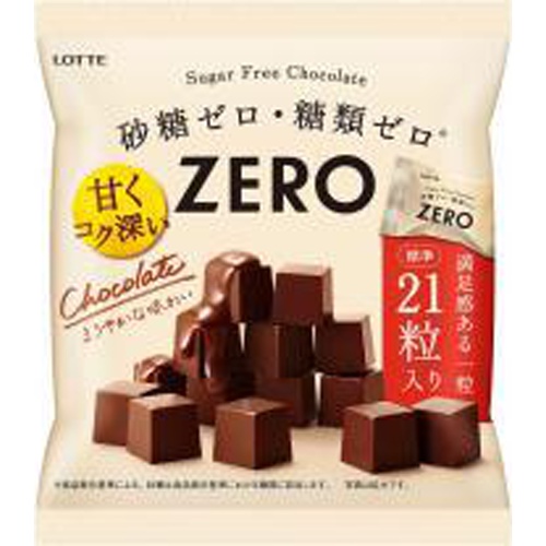 Lotte Zero Chocolate Bag 84g 1/18 – Sumotori.Trade