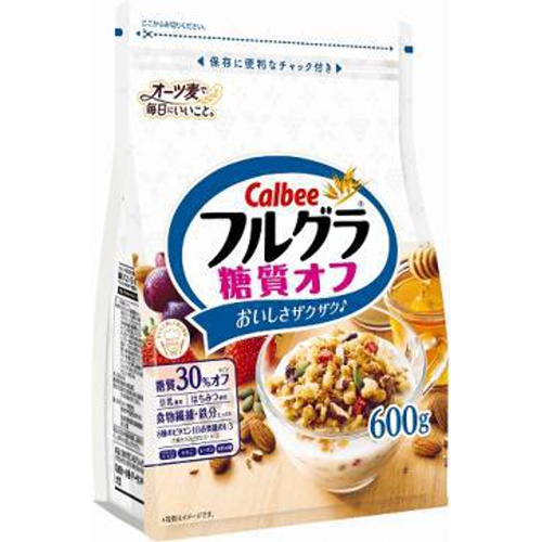 Calbee Frugra (sugar off) フルグラ糖質オフ, 600g * 6 – Sumotori.Trade