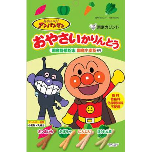 Tokyo Karinto Anpanman Vegetable Karinto 30g 1/12 – Sumotori.Trade