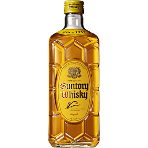 Suntory whiskey square bottle 700ml 1/12 – Sumotori.Trade