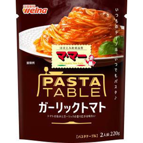 MaMa Pasta Table Garlic Tomato 220g 1/36 – Sumotori.Trade