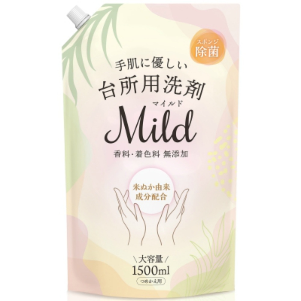 Mild kitchen detergent 1500ml 1/9 – Sumotori.Trade