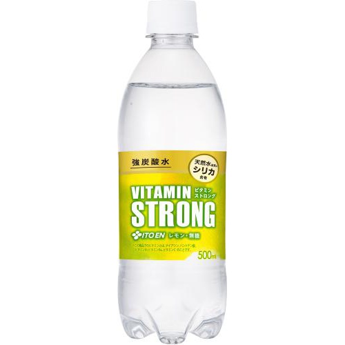Itoen Vitamin Strong Carbonated Water P500ml 1/24 – Sumotori.Trade