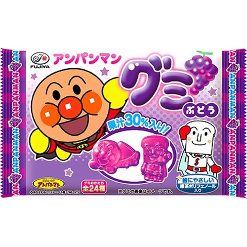 Fujiya Anpanman Gummy Grape 6 pieces 1/160 – Sumotori.Trade