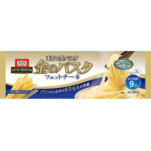 Oh My Gold Pasta Fettuccine 300g 1/20 – Sumotori.Trade