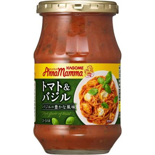 Kagome Anna Mamma Tomato & Basil 330g 1/12 – Sumotori.Trade