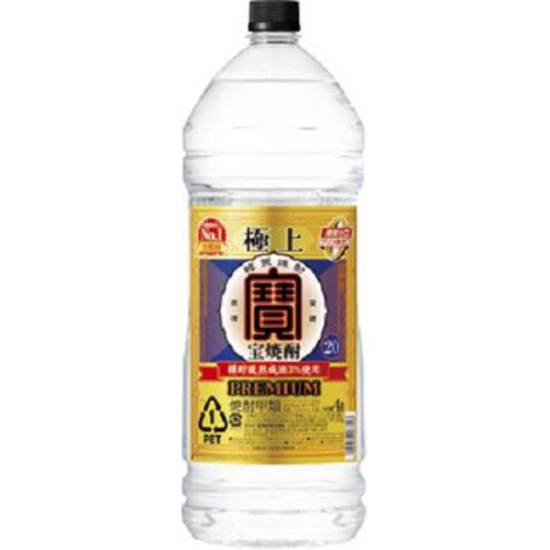 Takara Premium Takara Shochu 20% 4L PET bottle 1/4 – Sumotori.Trade
