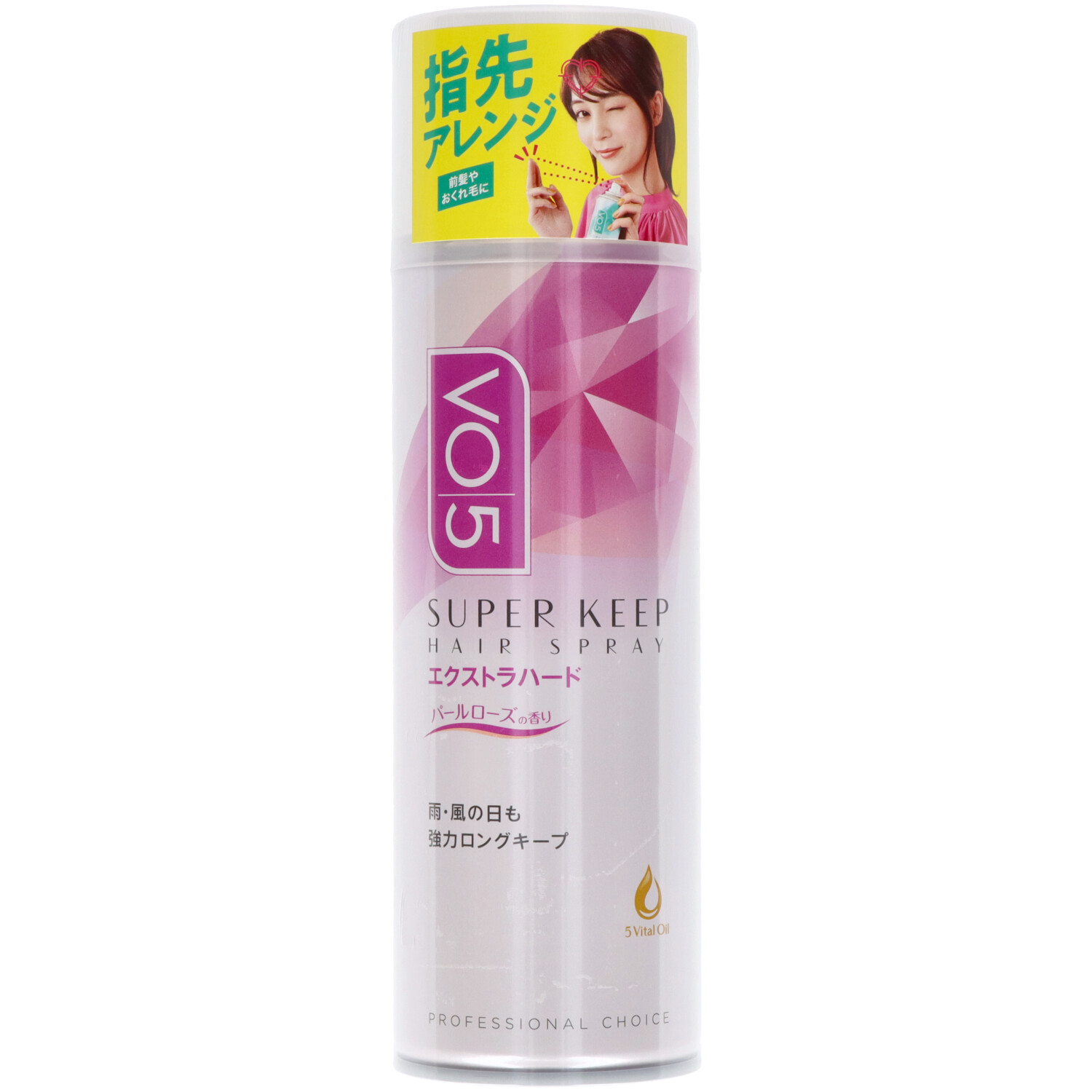 VO5 Super Keep Hairspray [Extra Hard] Pearl Rose Scent 330g 1/24 – Sumotori.Trade