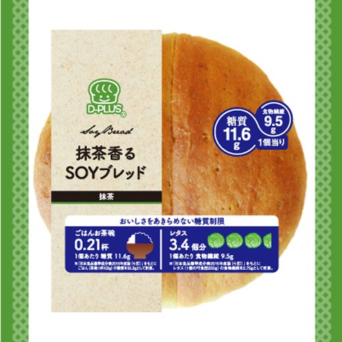 Dayplus Matcha Scented Soy Bread 1/12 – Sumotori.Trade