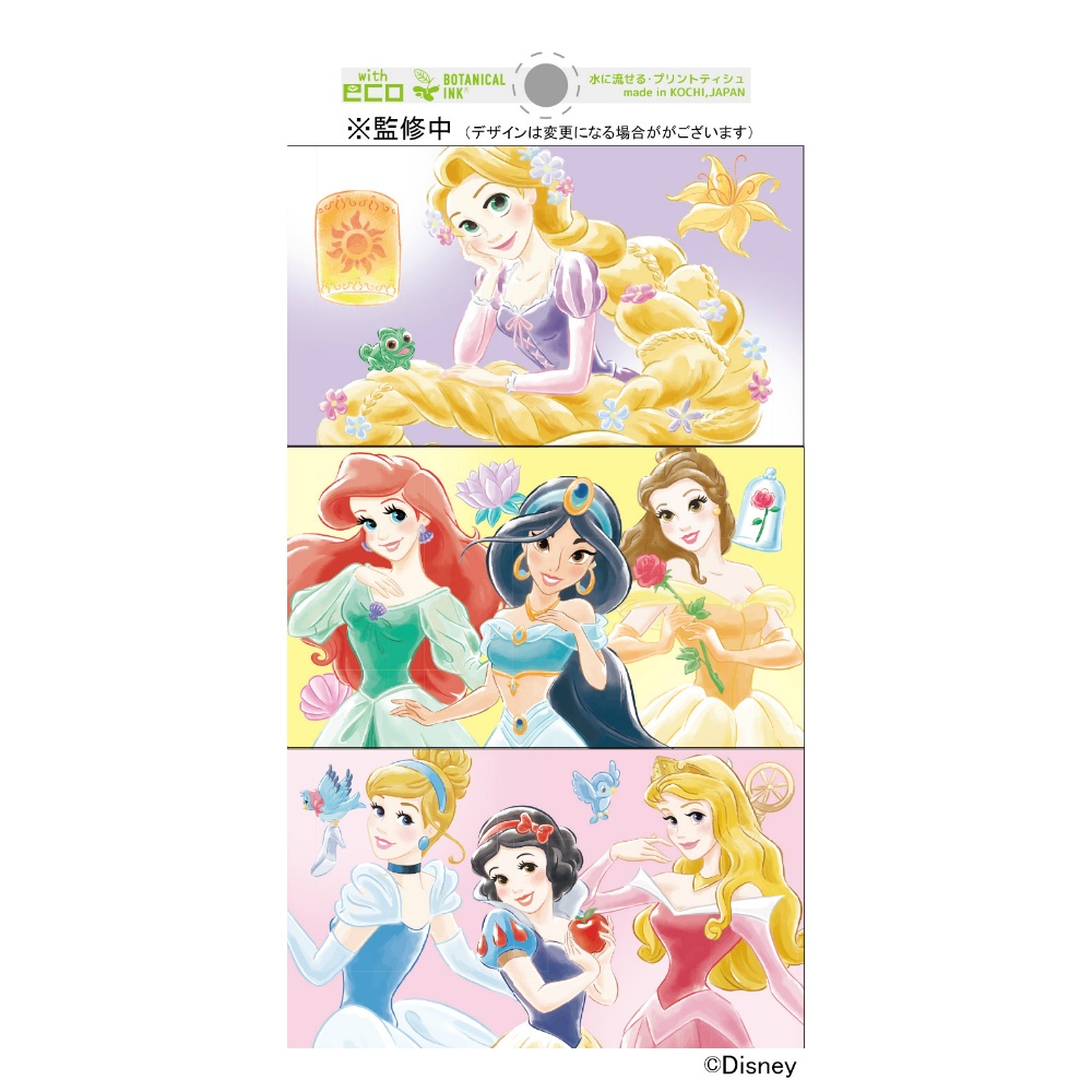 Disney Princess/Mini Pocket Tissue 1/200 – Sumotori.Trade