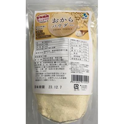 Shinshin Dried Okara Powder 400g 1/12 – Sumotori.Trade