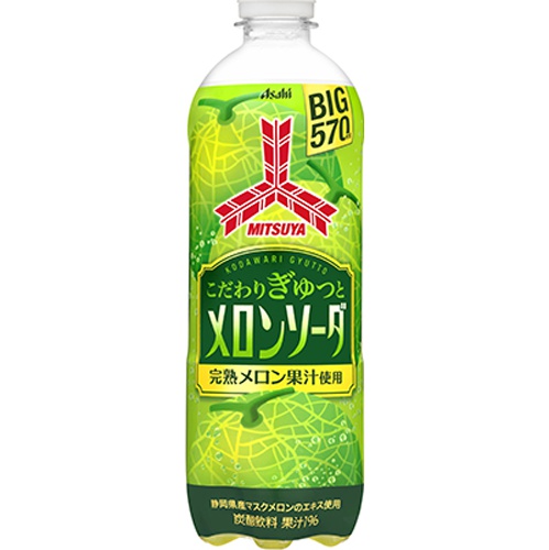 Mitsuya Melon Soda P570ml 1/24 – Sumotori.Trade