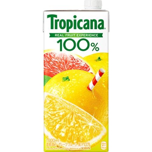 Tropicana 100% Grapefruit 1000ml 1/6 – Sumotori.Trade