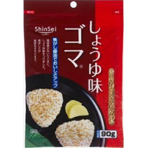 Makoto soy sauce flavored sesame seeds 90g 1/80 – Sumotori.Trade