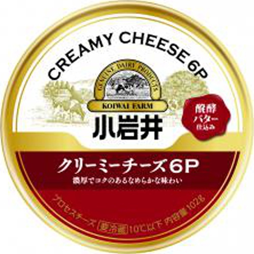 Koiwai Creamy Cheese 6P 1/24 – Sumotori.Trade