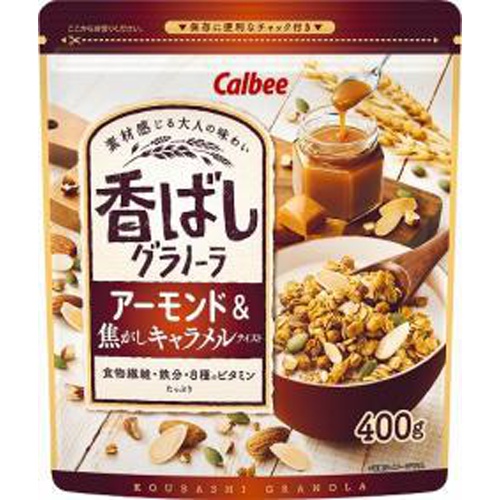 Calbee Granola Almond Caramel 400g 1/8 – Sumotori.Trade
